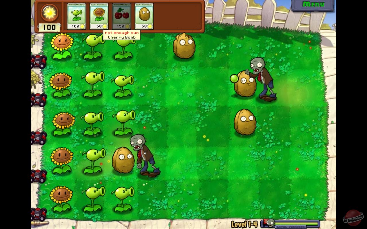Скриншот из игры Plants vs. Zombies - 21