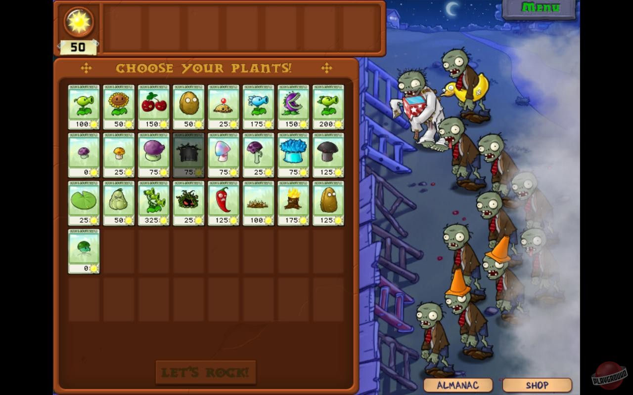 Скриншот из игры Plants vs. Zombies - 33