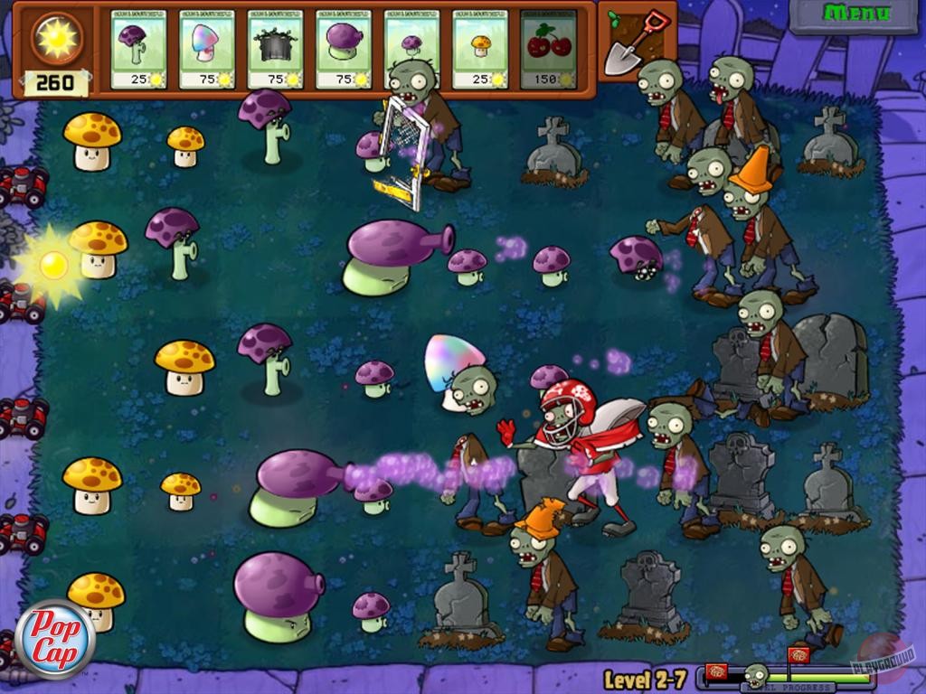 Скриншот из игры Plants vs. Zombies - 10