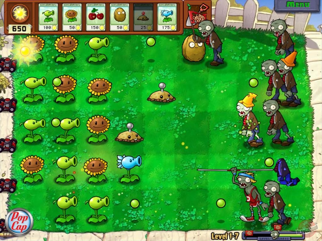 Скриншот из игры Plants vs. Zombies - 12