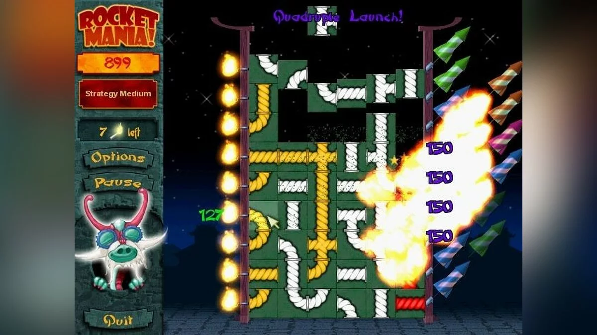 Скриншот из игры Rocket Mania! Deluxe - 13