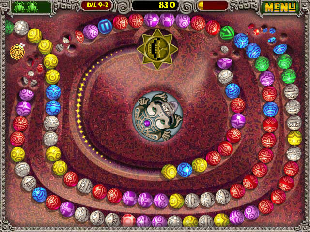 Скриншот из игры Zuma Deluxe - 14