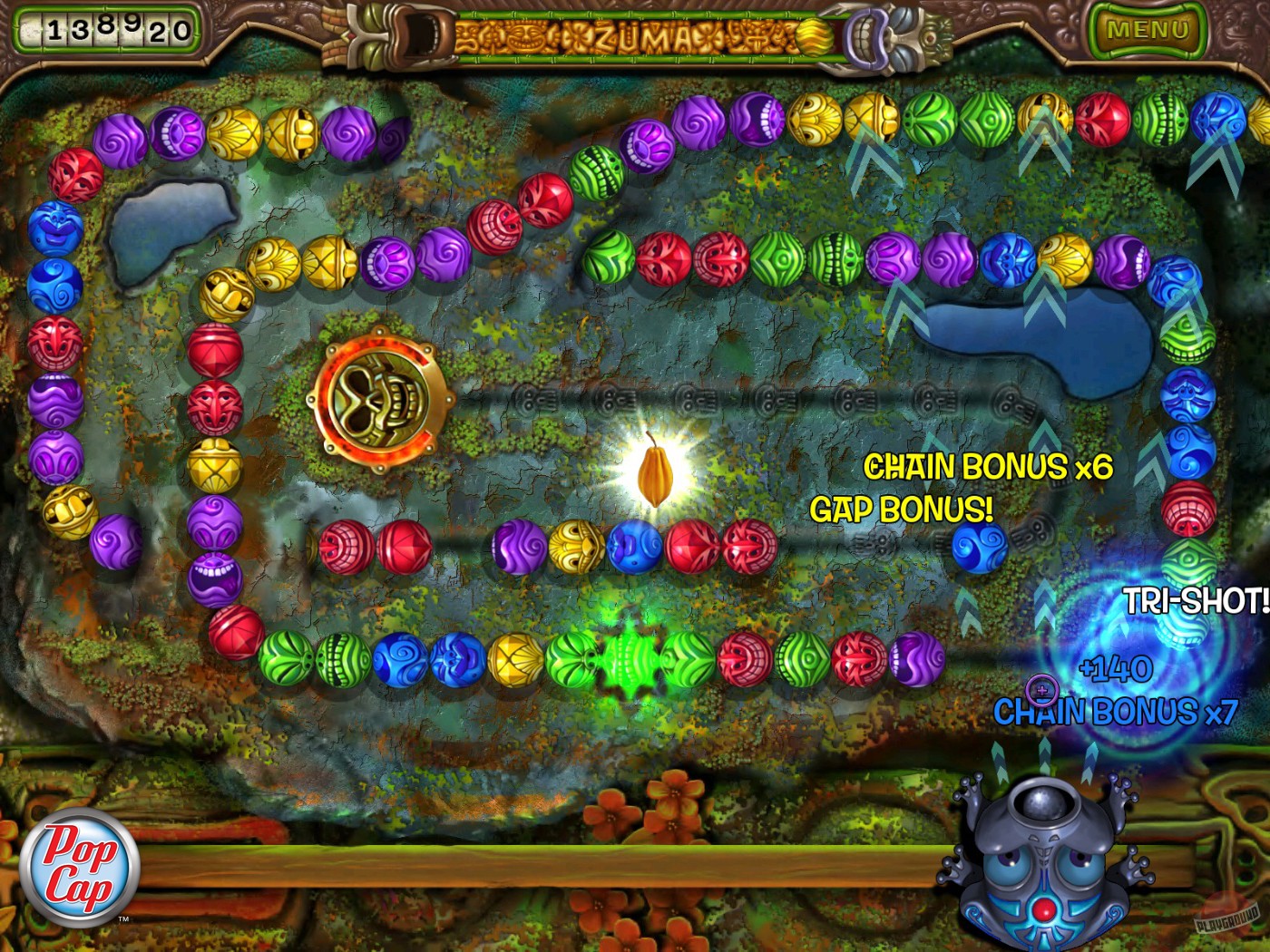 Скриншот из игры Zuma's Revenge - 39