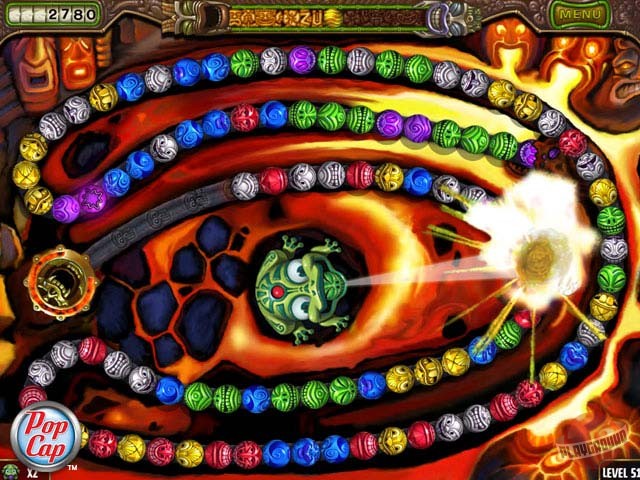 Скриншот из игры Zuma's Revenge - 6