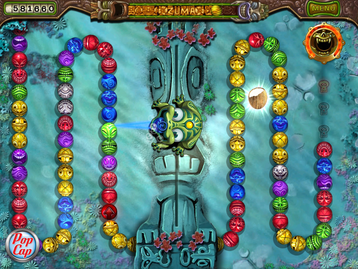 Скриншот из игры Zuma's Revenge - 54