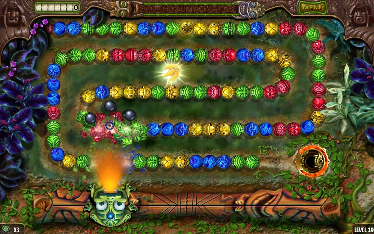 Скриншот из игры Zuma's Revenge - 50