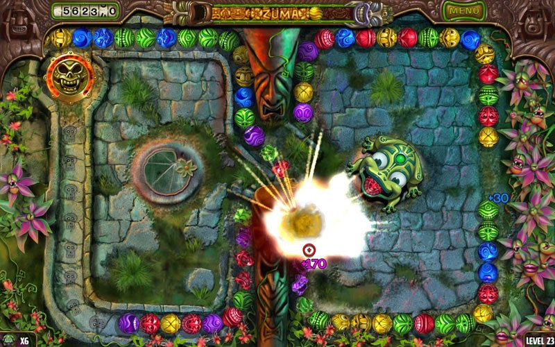 Скриншот из игры Zuma's Revenge - 8