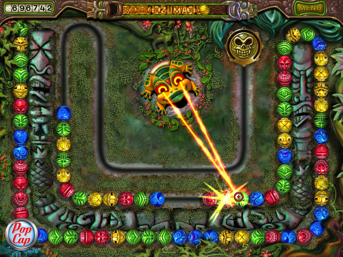 Скриншот из игры Zuma's Revenge - 56