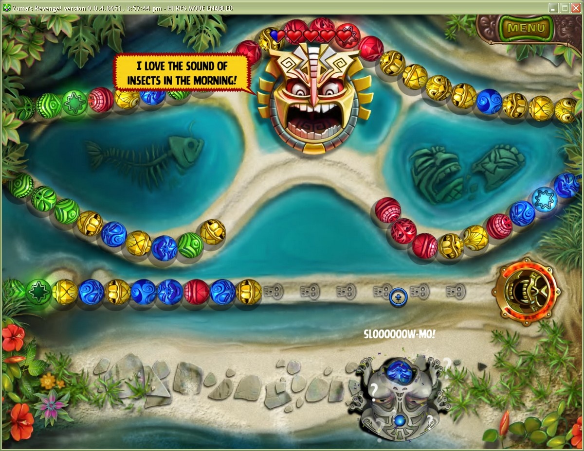 Скриншот из игры Zuma's Revenge - 33