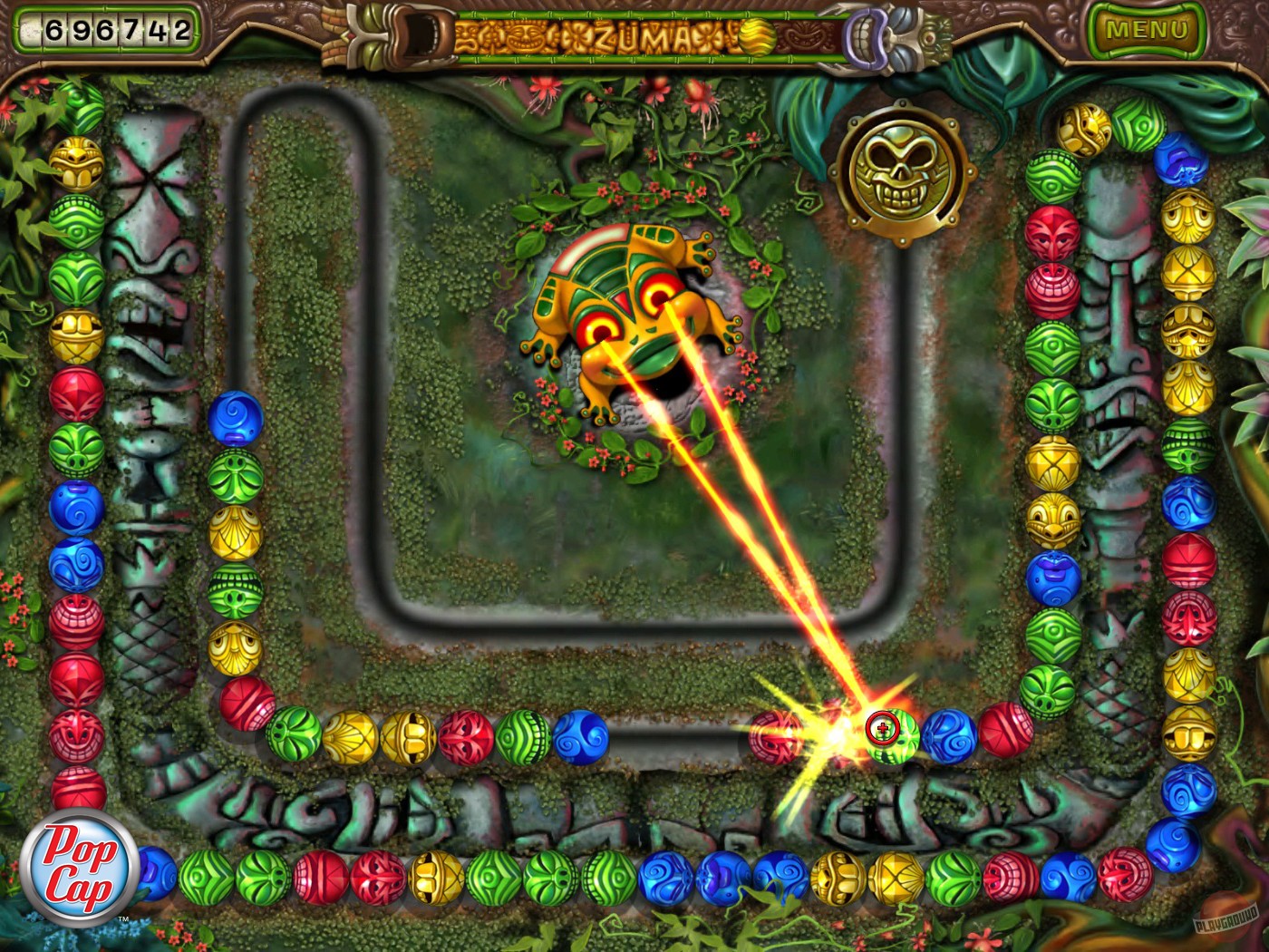 Скриншот из игры Zuma's Revenge - 23