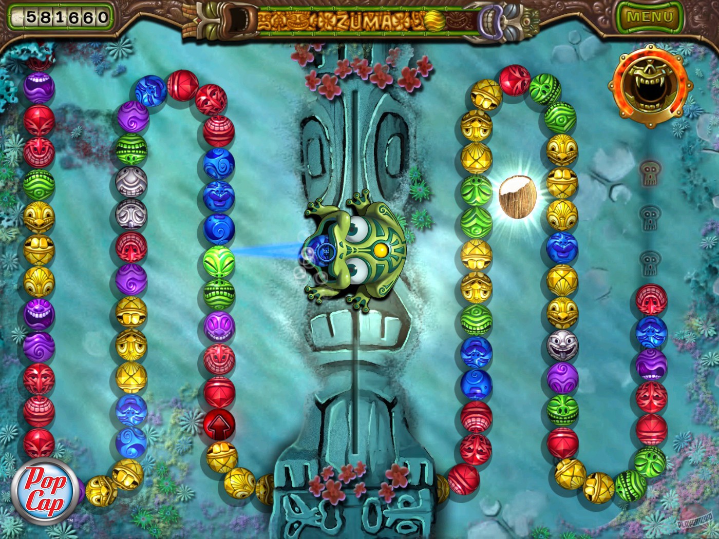 Скриншот из игры Zuma's Revenge - 17