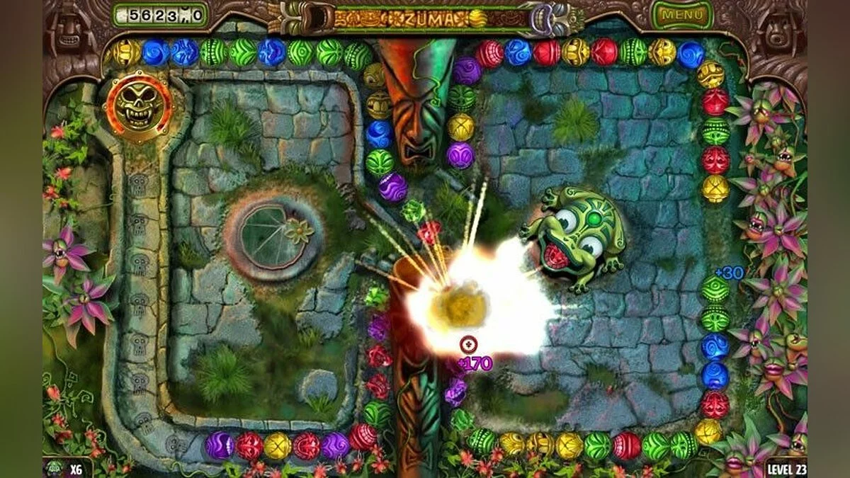 Скриншот из игры Zuma's Revenge - 11