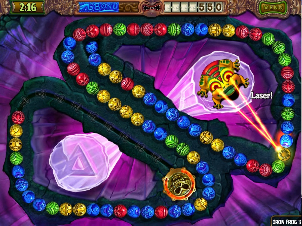 Скриншот из игры Zuma's Revenge - 35