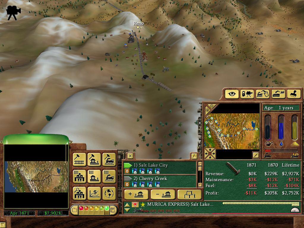 Скриншот из игры Railroad Tycoon 3 - 36