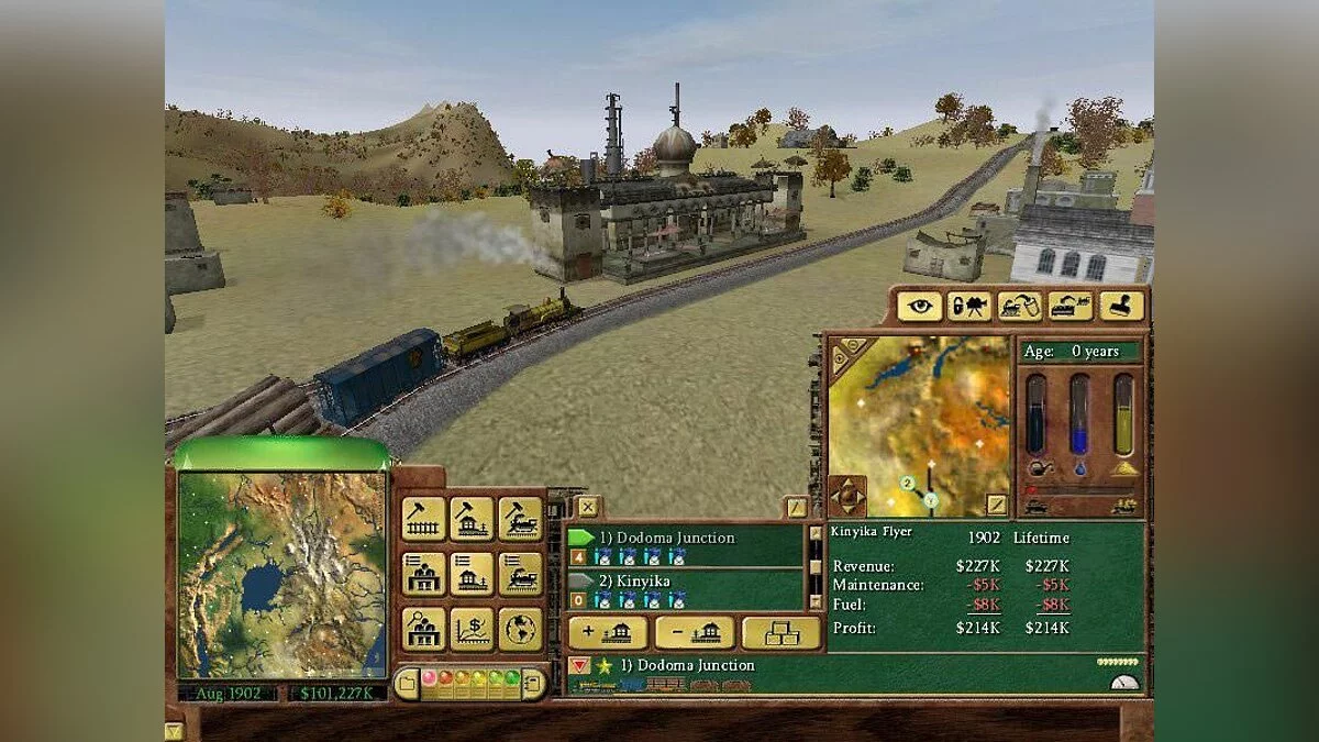 Скриншот из игры Railroad Tycoon 3 - 18