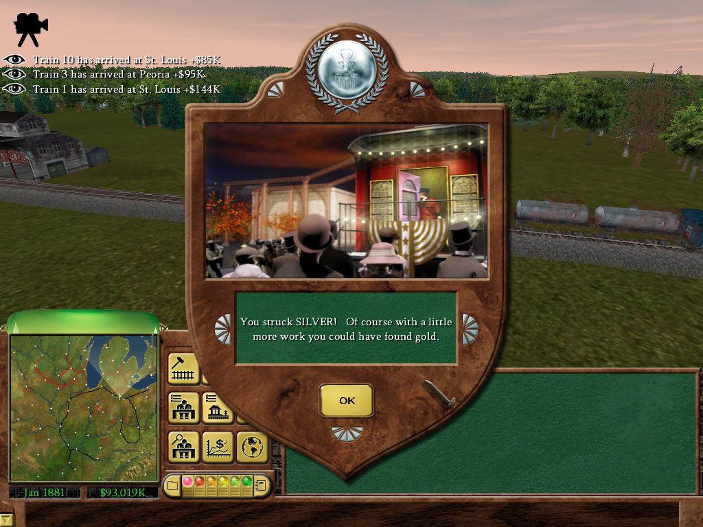 Скриншот из игры Railroad Tycoon 3 - 9