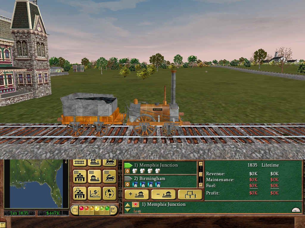 Скриншот из игры Railroad Tycoon 3 - 10