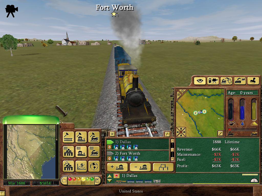 Скриншот из игры Railroad Tycoon 3 - 40