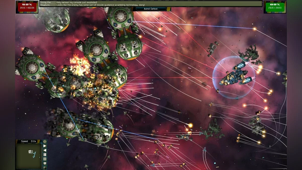 Скриншот из игры Gratuitous Space Battles: The Tribe - 1