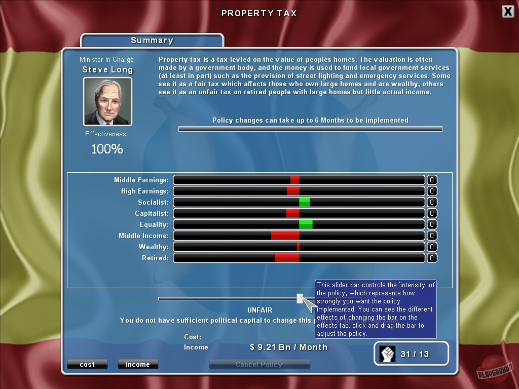 Скриншот из игры Democracy 2 - 25