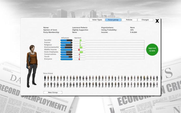 Скриншот из игры Democracy 3 - 39
