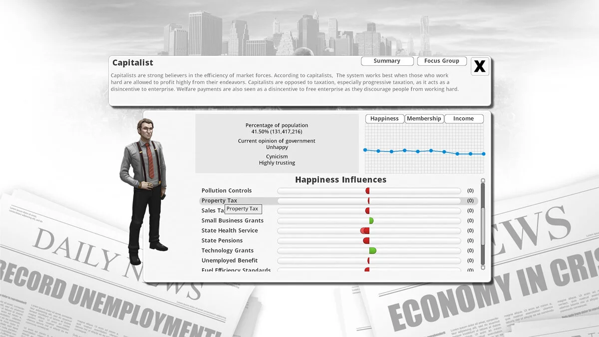 Скриншот из игры Democracy 3 - 37