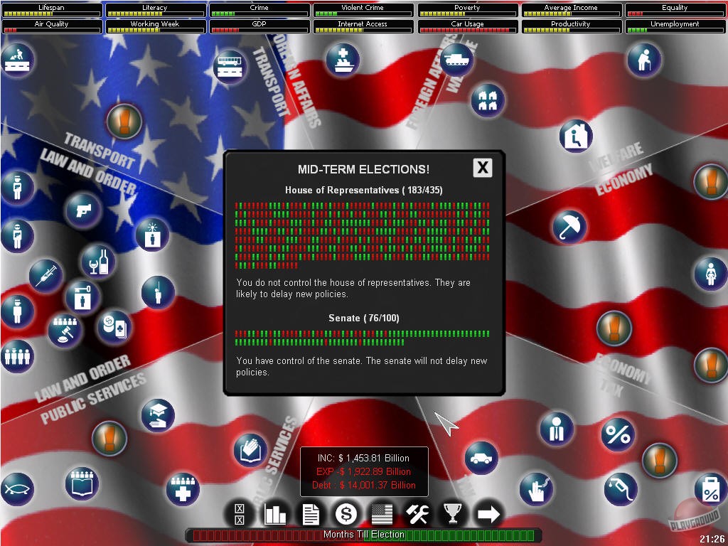 Скриншот из игры Democracy - 11