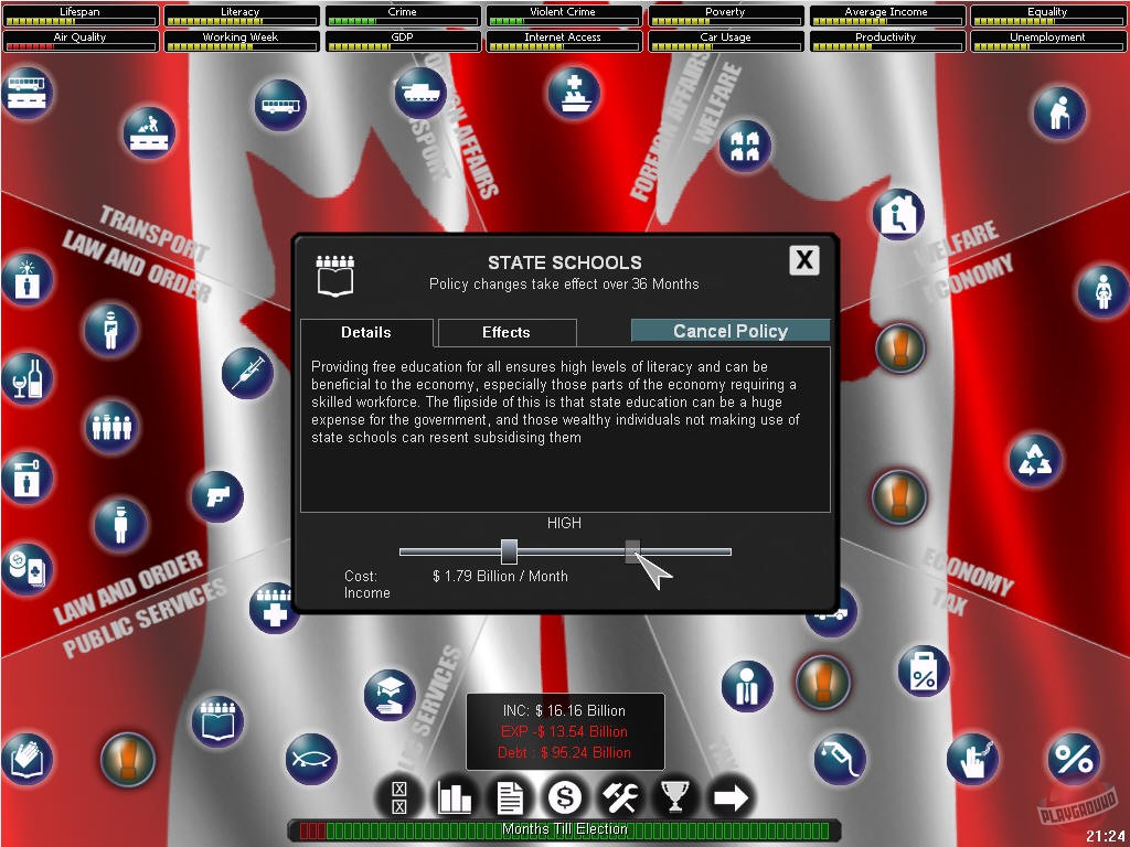 Скриншот из игры Democracy - 7