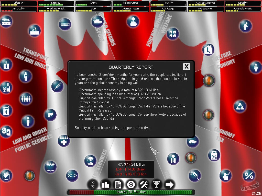 Скриншот из игры Democracy - 20