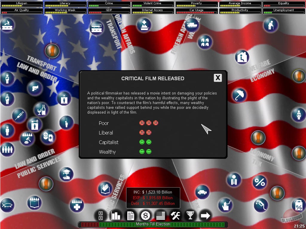 Скриншот из игры Democracy - 18