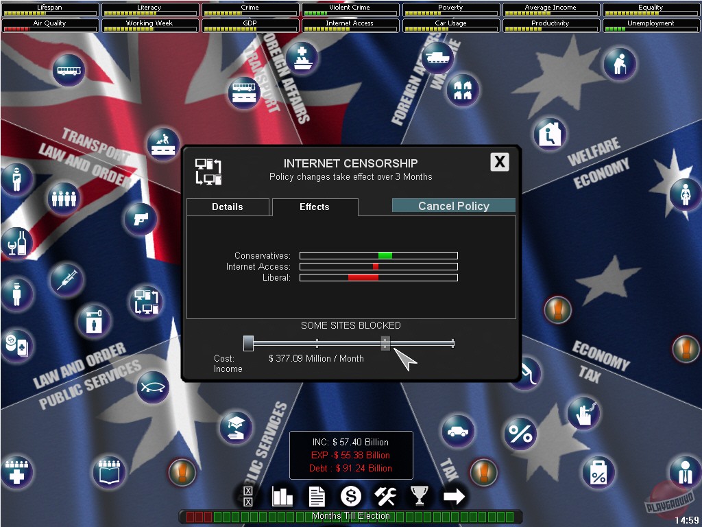 Скриншот из игры Democracy - 22