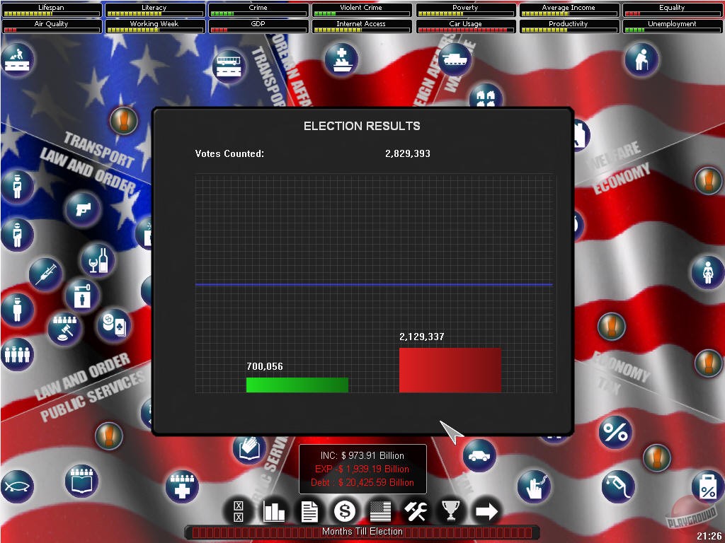 Скриншот из игры Democracy - 17