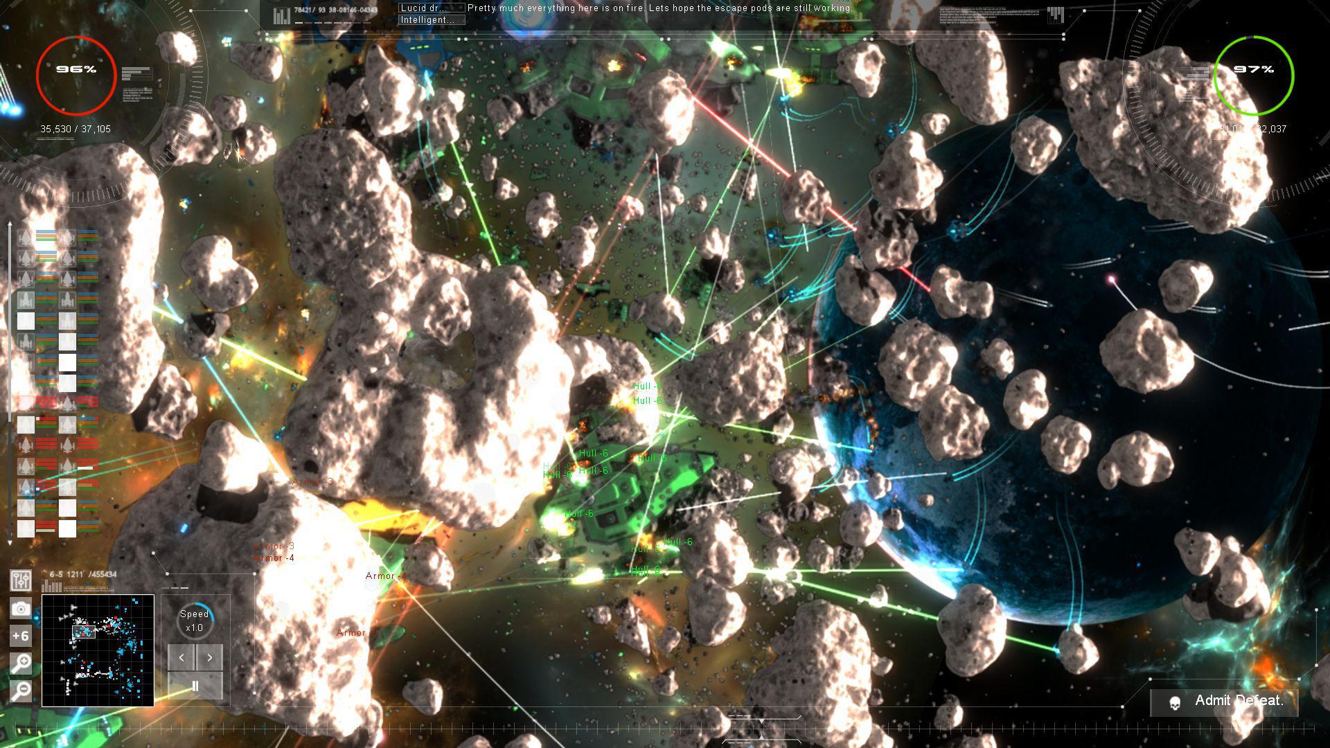 Скриншот из игры Gratuitous Space Battles 2 - 11