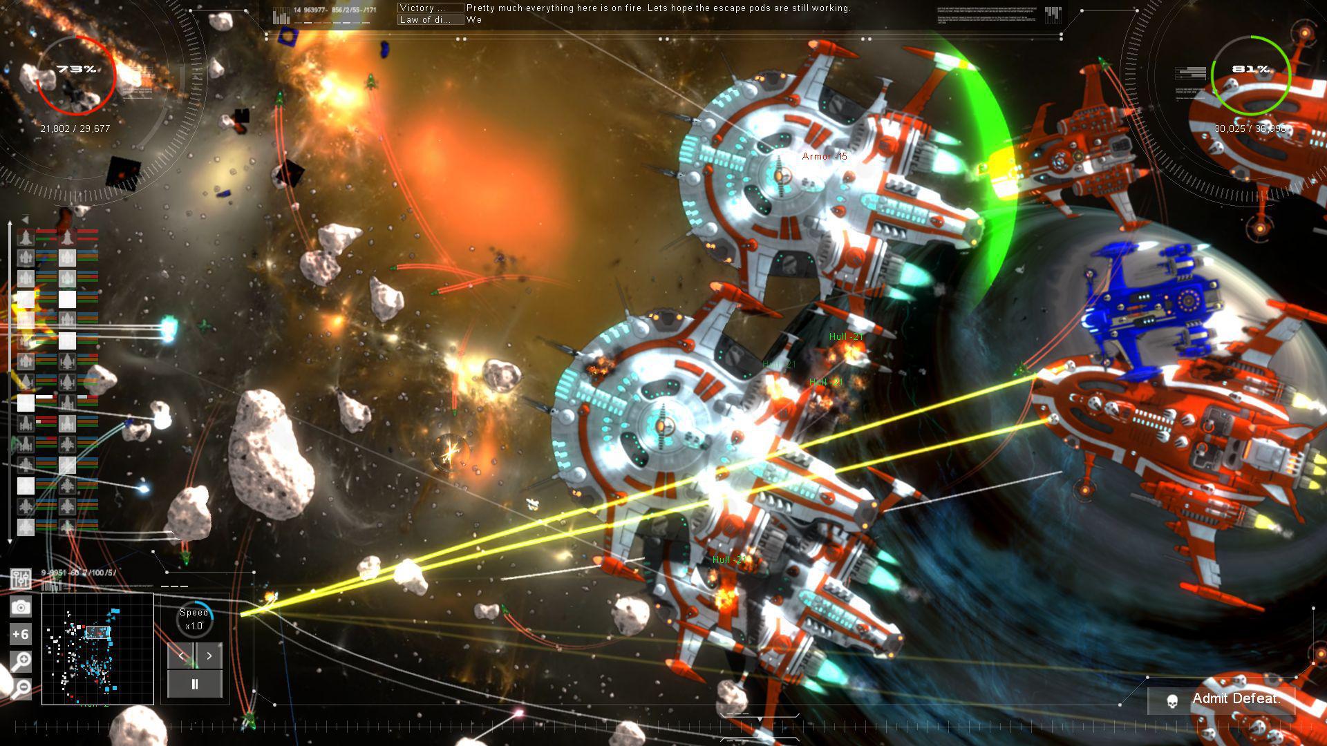 Скриншот из игры Gratuitous Space Battles 2 - 45