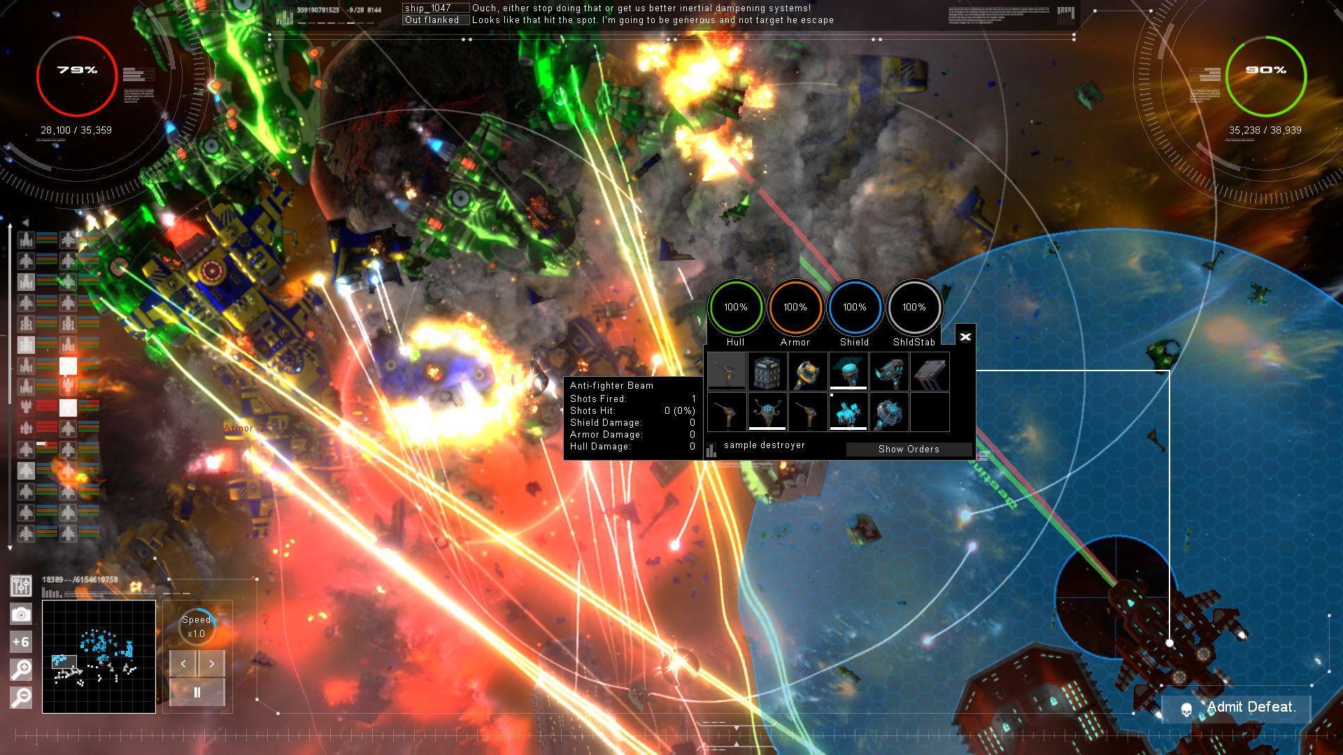 Скриншот из игры Gratuitous Space Battles 2 - 26