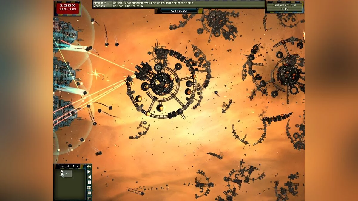 Скриншот из игры Gratuitous Space Battles - 33