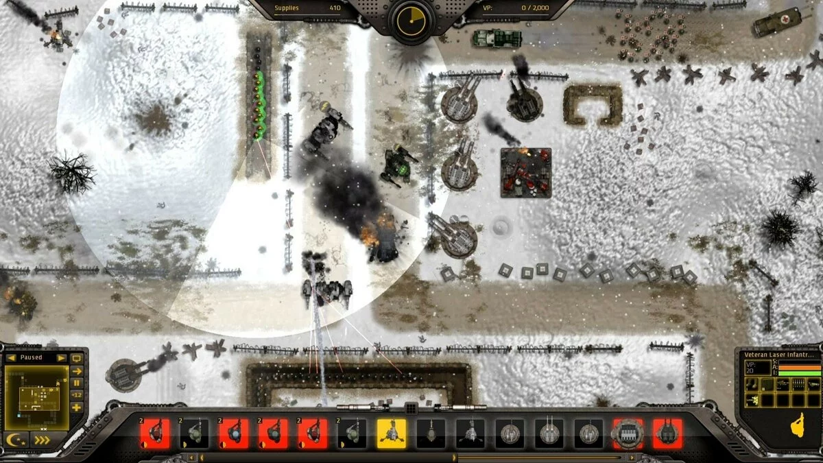 Скриншот из игры Gratuitous Tank Battles - 7
