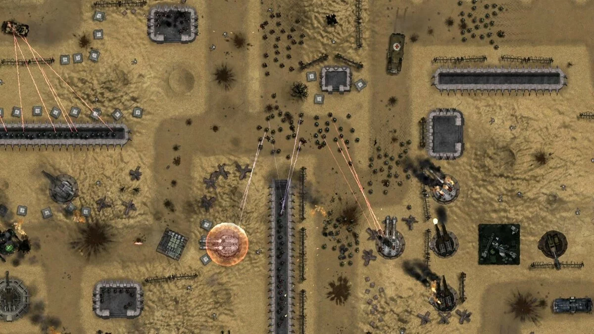 Скриншот из игры Gratuitous Tank Battles - 1