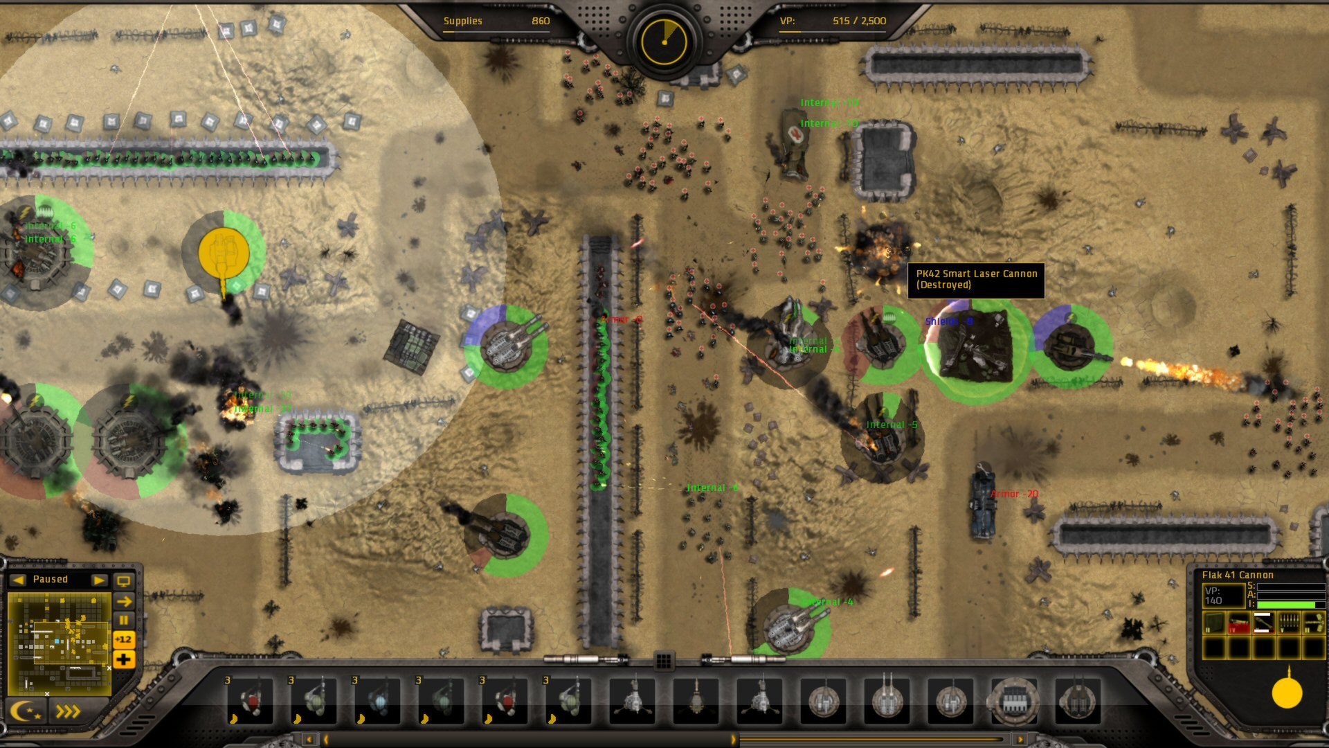 Скриншот из игры Gratuitous Tank Battles - 4