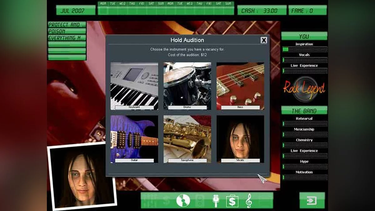 Скриншот из игры Kudos: Rock Legend - 7