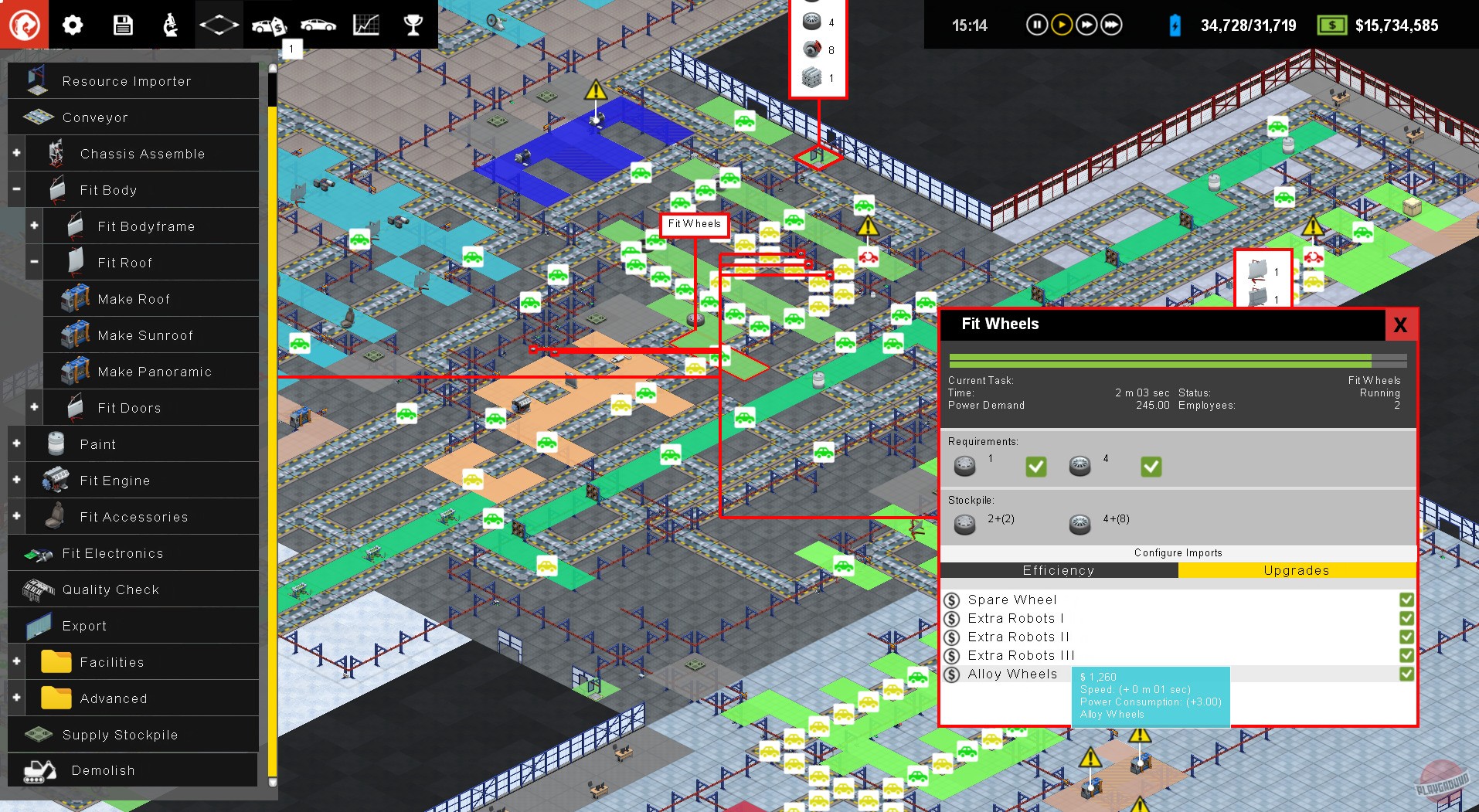 Скриншот из игры Production Line - 26