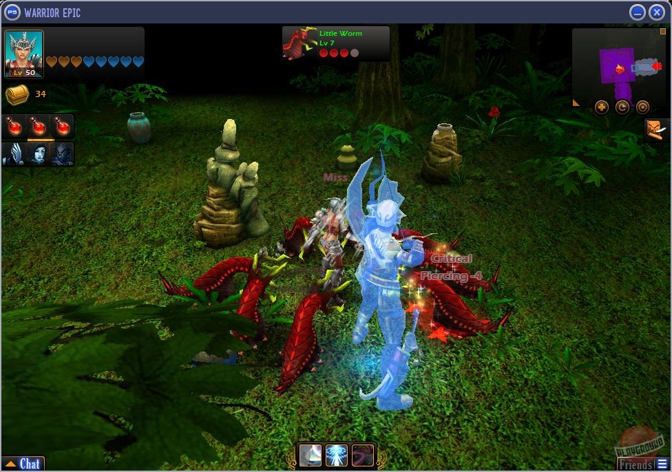 Скриншот из игры Warrior Epic - 3