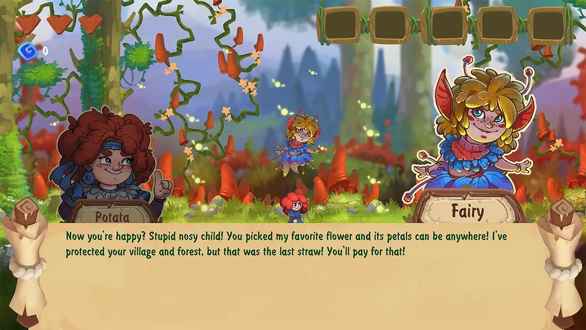 Скриншот из игры Potata: Fairy Flower - 6