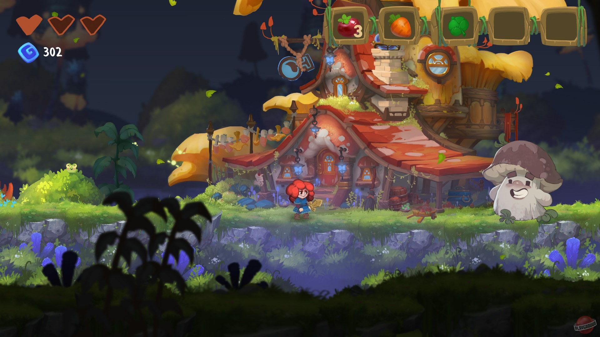 Скриншот из игры Potata: Fairy Flower - 11