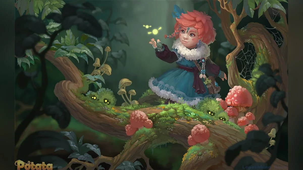 Скриншот из игры Potata: Fairy Flower - 10