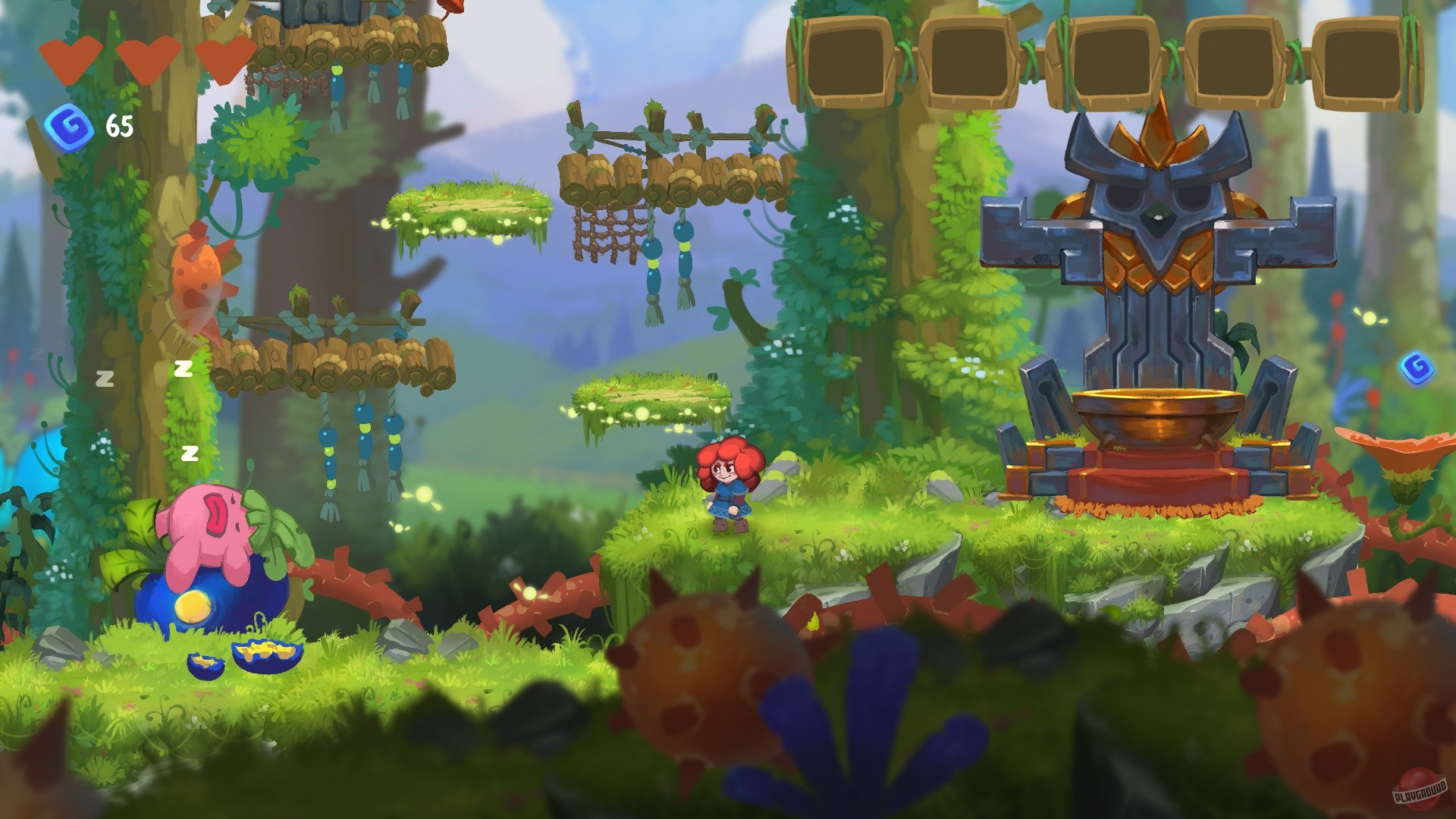 Скриншот из игры Potata: Fairy Flower - 7