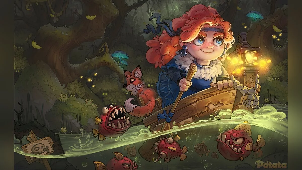 Скриншот из игры Potata: Fairy Flower - 9
