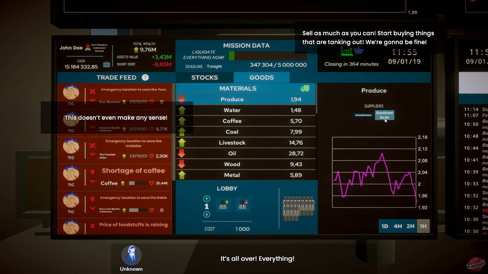 Скриншот из игры The Invisible Hand - 31