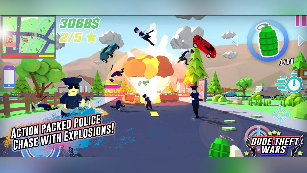 Скриншот из игры Dude Theft Wars - 15