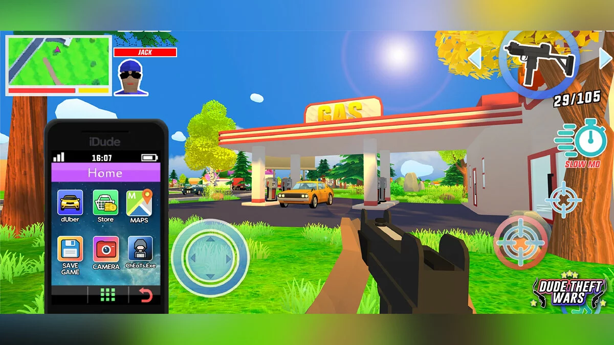 Скриншот из игры Dude Theft Wars - 9